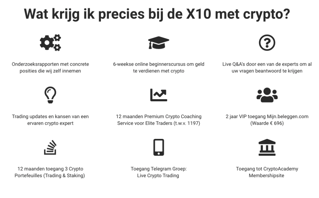 Wat zijn de voordelen van X10 Met Crypto