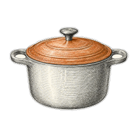 gietijzeren pan